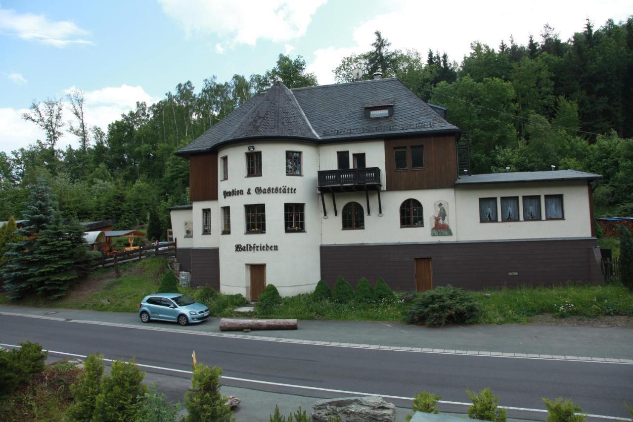 Hotel Waldfrieden Elsterberg Экстерьер фото